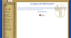 Desktop Screenshot of lesecretdepoussin.com
